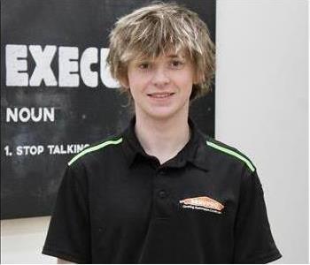 Owen Wendler, team member at SERVPRO of Lebanon County