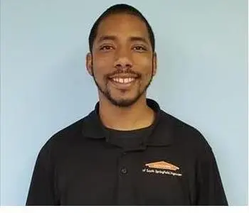 TaShawn Moore, team member at SERVPRO of Westfield, Southwick