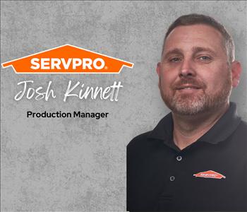 Josh Kinnett, team member at SERVPRO of Central Cincinnati