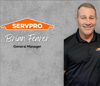 Brian Fearer, team member at SERVPRO of Central Cincinnati