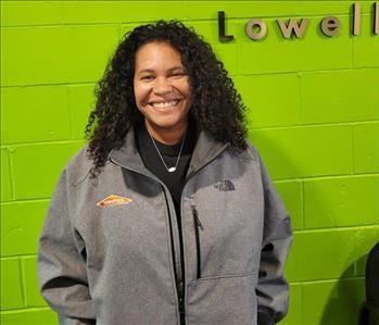 Gloria Miller, team member at SERVPRO of Lowell