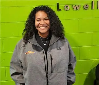 Gloria Miller, team member at SERVPRO of Lowell