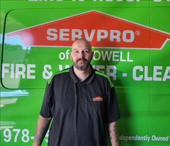Jonathan Kawa, team member at SERVPRO of Lowell