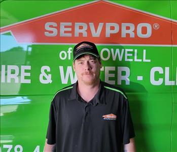 Adam Renaud, team member at SERVPRO of Lowell