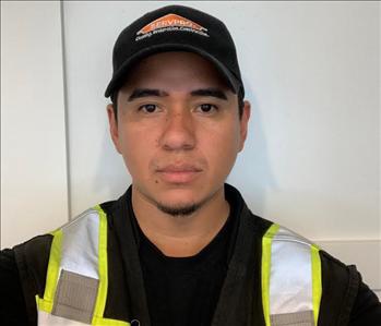 Omar Barrios, team member at SERVPRO of Gary, Whiting