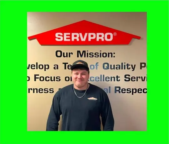 Luke C., team member at SERVPRO of Johnson City and Washington County