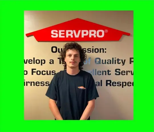 Aidan M., team member at SERVPRO of Johnson City and Washington County