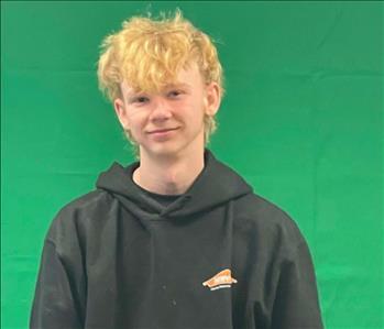 Bricen Brock, team member at SERVPRO of Johnson City and Washington County