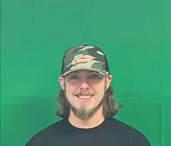 Jake Collins, team member at SERVPRO of Johnson City and Washington County