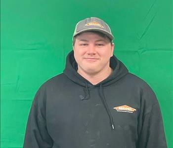 Luke Christian, team member at SERVPRO of Greene County
