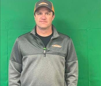 Andrew Seats, team member at SERVPRO of Greene County