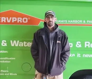 Timothy Jones , team member at SERVPRO of Grays Harbor & Pacific Counties