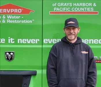 Anthony Gaidrich, team member at SERVPRO of Grays Harbor & Pacific Counties