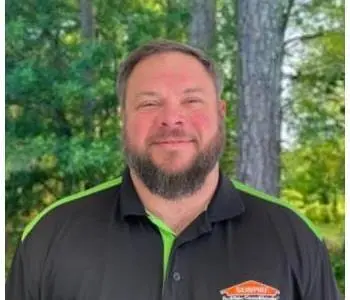 Drew Archer, team member at SERVPRO of Gainesville