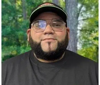 Lenin Campos, team member at SERVPRO of Gainesville