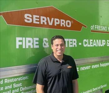 Diego Vargas, team member at SERVPRO of Fresno Northwest