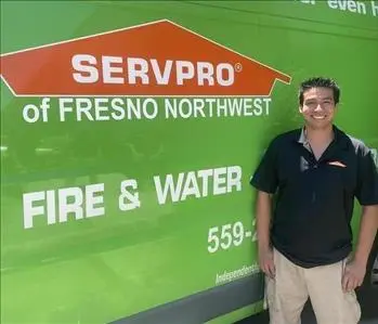Alex Echeverria, team member at SERVPRO of Fresno Northwest