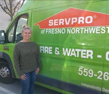 Coral Herrera, team member at SERVPRO of Fresno Northwest