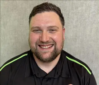 Nigel Larson, team member at SERVPRO of West Bend