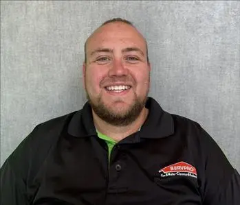 Ryan Kaun, team member at SERVPRO of West Bend