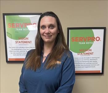 Heather Holland, team member at SERVPRO of Meridian