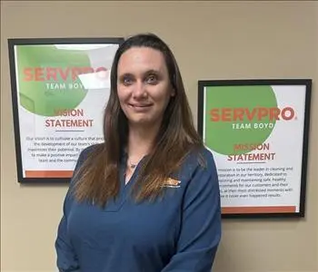 Heather Holland, team member at SERVPRO of Meridian