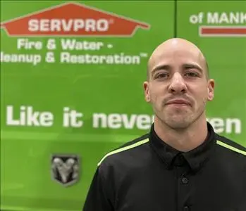 Kyle, team member at SERVPRO of Faribault, St. Peter, Le Sueur