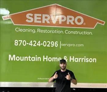 Josh Marshall, team member at SERVPRO of Mountain Home & Harrison