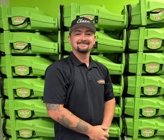 Zach McSwain, team member at SERVPRO of Spartanburg