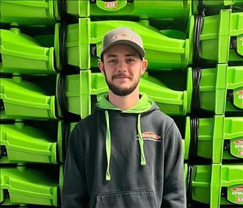 Tyler Lofton, team member at SERVPRO of Spartanburg