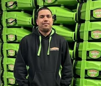 Rafael Rosa-Colon, team member at SERVPRO of Spartanburg