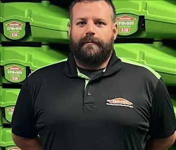 Zachary Escobar, team member at SERVPRO of Spartanburg