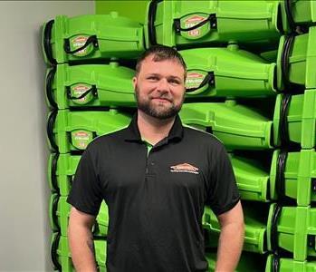 Andrew Sevenberg, team member at SERVPRO of Spartanburg