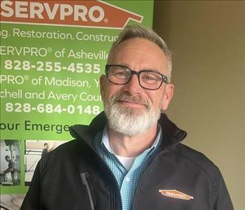 Chris Strathy, team member at SERVPRO of Madison, Yancey, Mitchell and Avery Counties