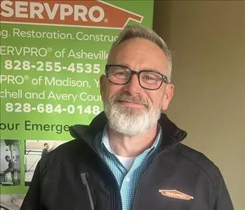 Chris Strathy, team member at SERVPRO of Madison, Yancey, Mitchell and Avery Counties