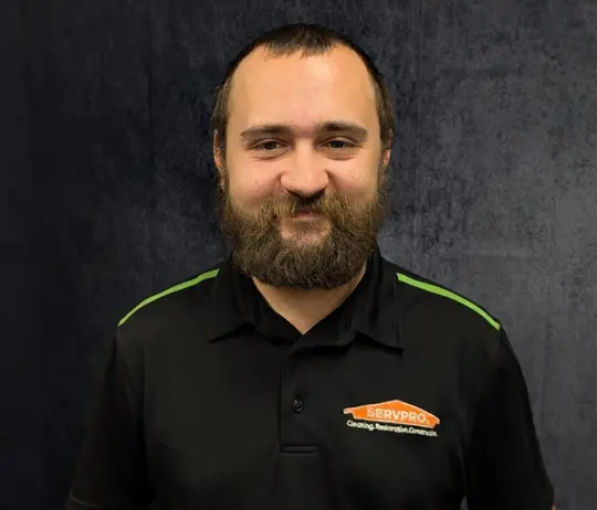 Colton Christopher, team member at SERVPRO of Allendale and Greater Holland
