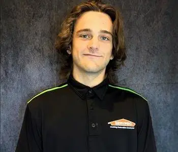 Liam Stephens, team member at SERVPRO of Allendale and Greater Holland