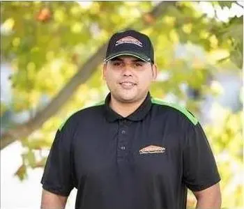 Arturo Guedea, team member at SERVPRO of Elk Grove