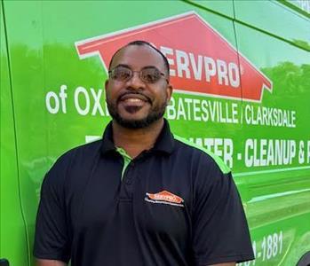 Vincent Judson, team member at SERVPRO of Oxford / Batesville / Clarksdale