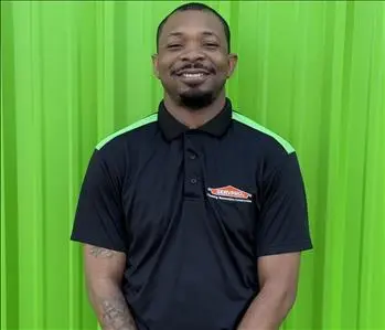 Rashad Johnson, team member at SERVPRO of Fernandina Beach / Jacksonville Northeast