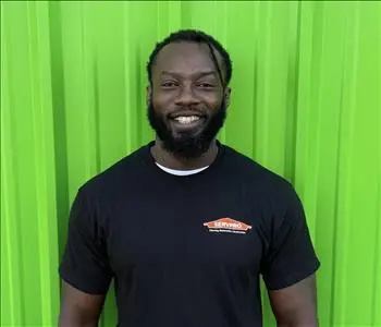 Adonis Kuffour, team member at SERVPRO of St. Johns