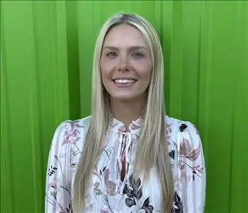 Alexis Reed, team member at SERVPRO of St. Johns