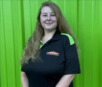Alyssa Corbitt, team member at SERVPRO of St. Johns
