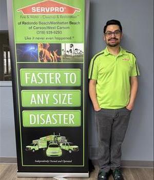 Luis Perez, team member at SERVPRO of Carson / West Carson