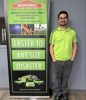 Luis Perez, team member at SERVPRO of Carson / West Carson