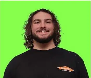 Zachary Mankin-Napier, team member at SERVPRO of Huntington