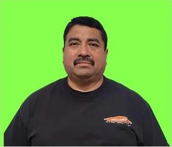 Aaron Lopez, team member at SERVPRO of Huntington