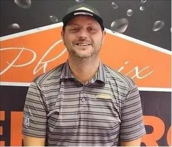 Anthony Baird, team member at SERVPRO of North Central Mesa