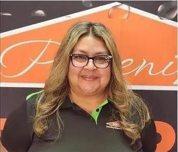 Frances Fernandez, team member at SERVPRO of North Central Mesa