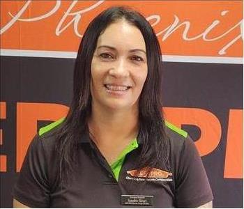 Sandra Sicari, team member at SERVPRO of North Central Mesa